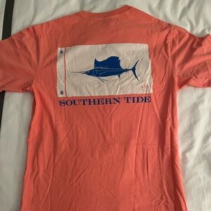 NWT - Southern Tide Fish Pocket Tee